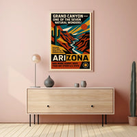 Grand Canyon Natural Wonder of Arizona Poster