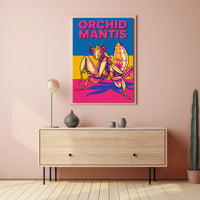 Orchid Mantis Poster