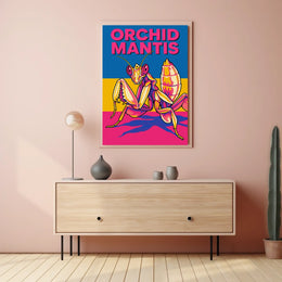 Orchid Mantis Poster