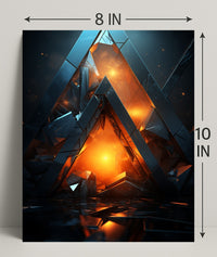 Geometric Inferno Poster