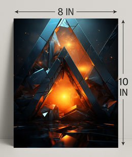 Geometric Inferno Poster