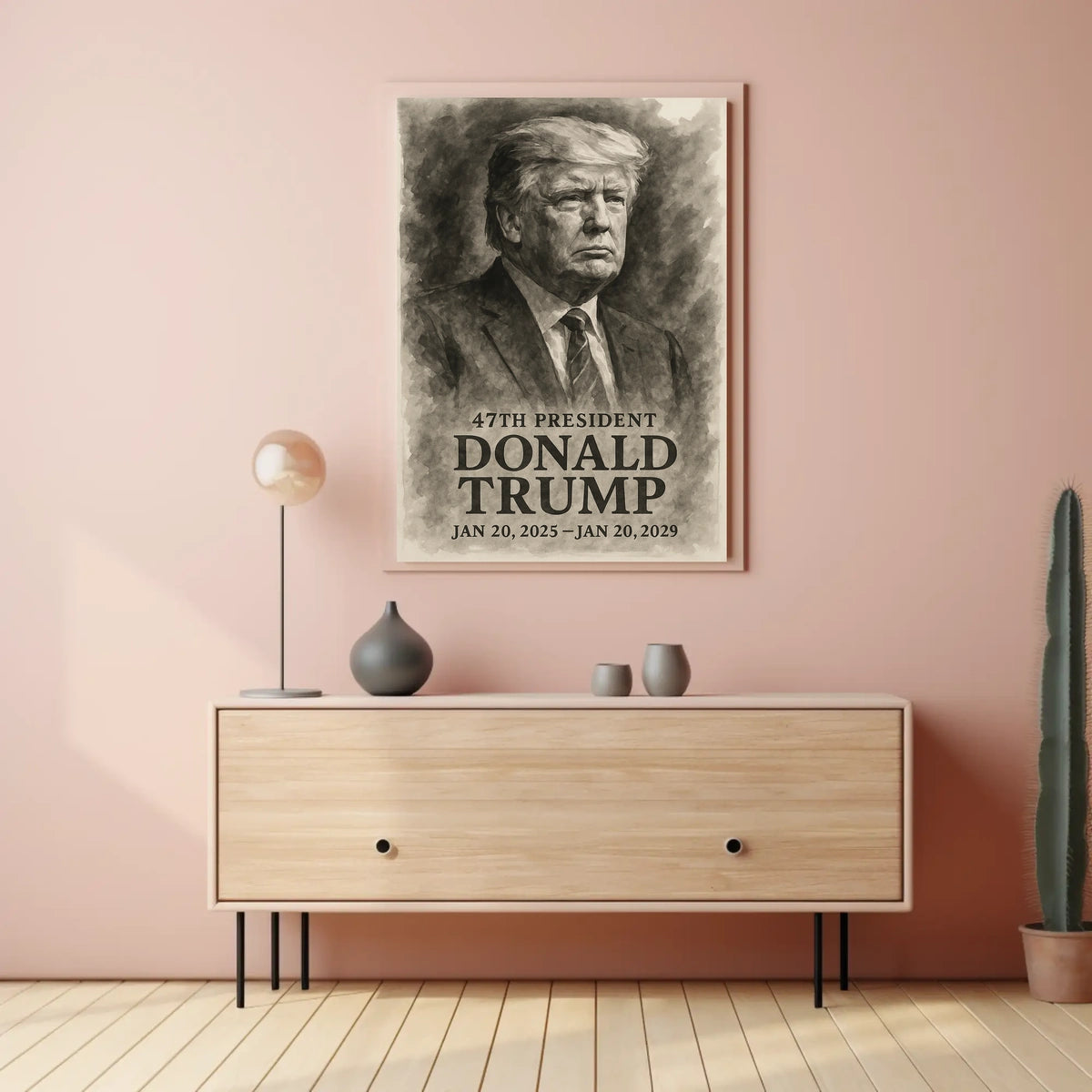 Donald Trump 47th President Poster