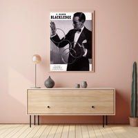 Vintage Magician Illusionist Poster from Mid-20th Century Era