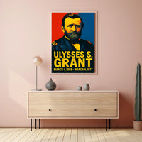 Ulysses S. Grant 18Th President Poster