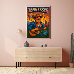 Tennessee The Volunteer State Poster