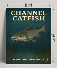 Channel Catfish Poster PosterGoat