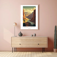 Majestic Grand Canyon Poster PosterGoat