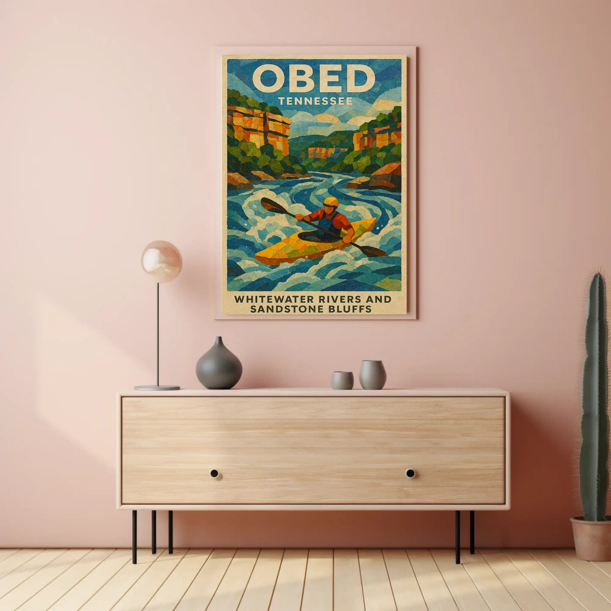 Obed, Tennessee Whitewater Adventure Poster