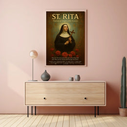St. Rita Patron of Impossible Causes Poster