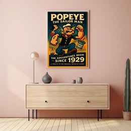 Popeye 1929 Art Poster POP-16