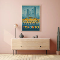 Toronto Skyline Poster