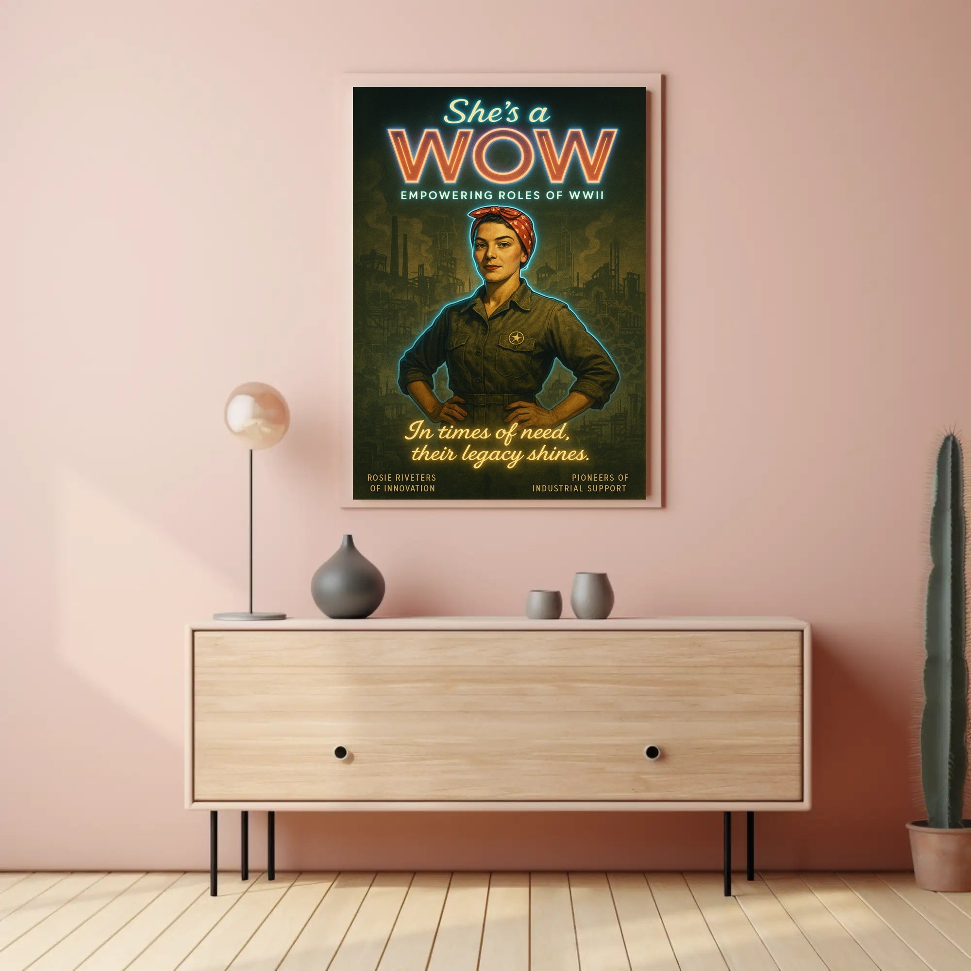 Rosie the Riveter: Symbol of Empowerment Poster