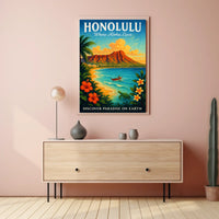 Discover Paradise in Honolulu Poster