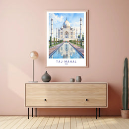Taj Mahal Poster PosterGoat