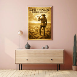Buffalo Bill Cody Scout of the Plains Poster PosterGoat