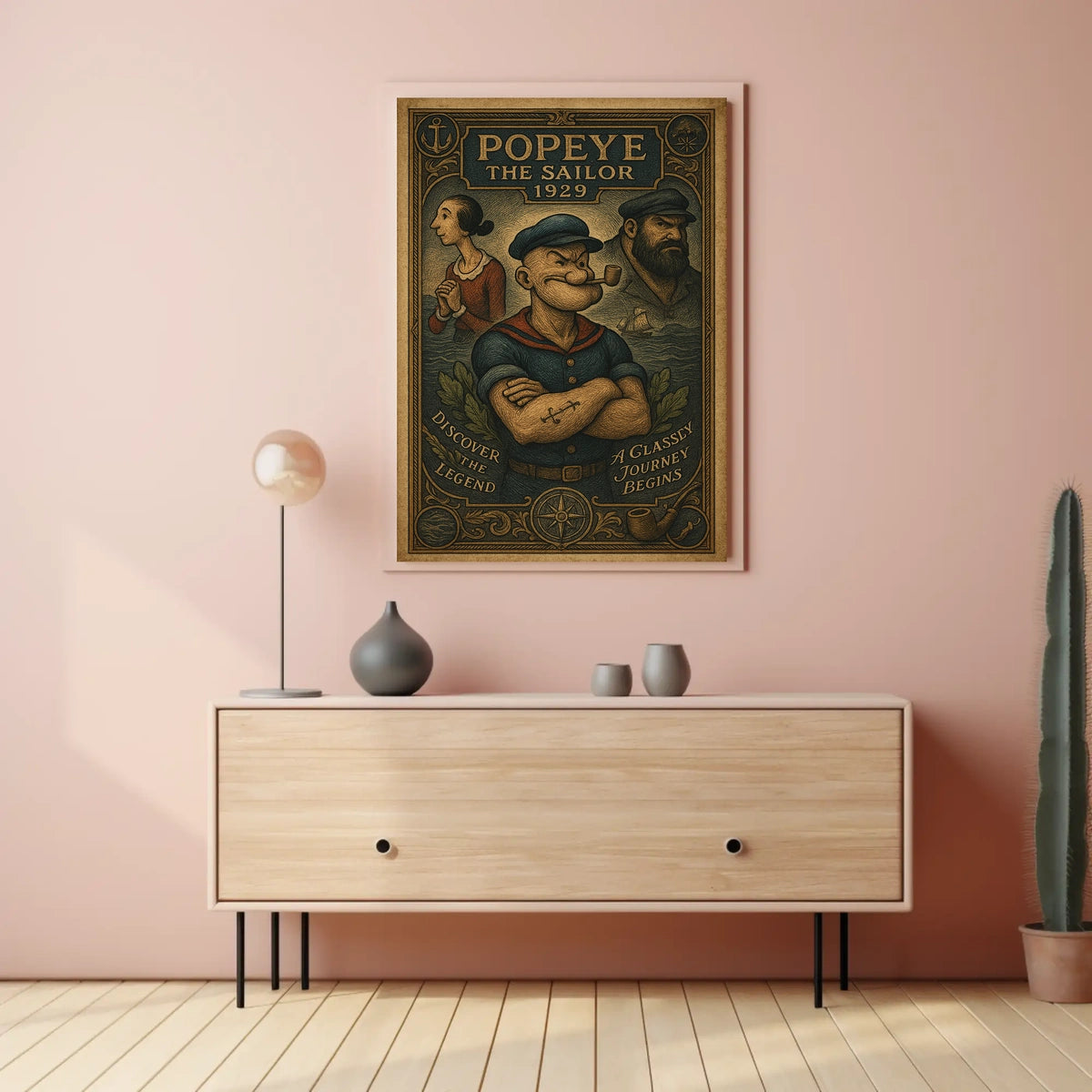 Popeye 1929 Art Poster POP-157