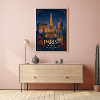 Paris The City of Light and Love Poster