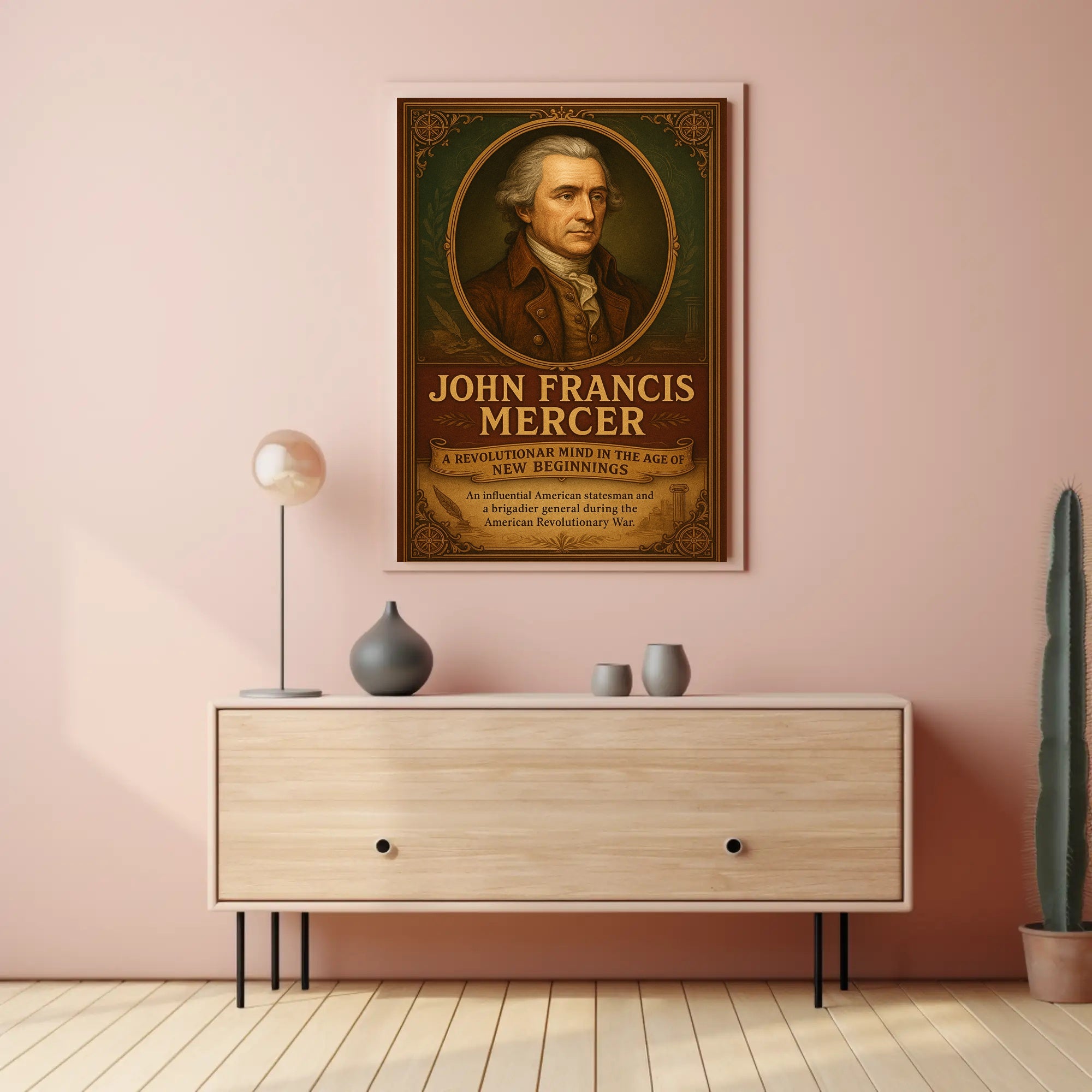 John Francis Mercer Revolutionary Poster