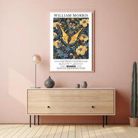William Morris Butterfly and Floral Heritage Artistic Poster