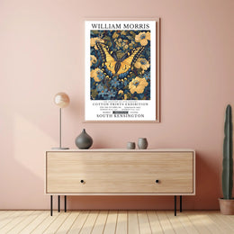 William Morris Butterfly and Floral Heritage Artistic Poster