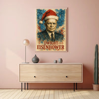 Dwight D. Eisenhower 34th President of the United States Christmas SeriesPoster
