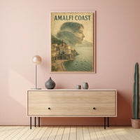 Amalfi Coast Dreamscape Poster