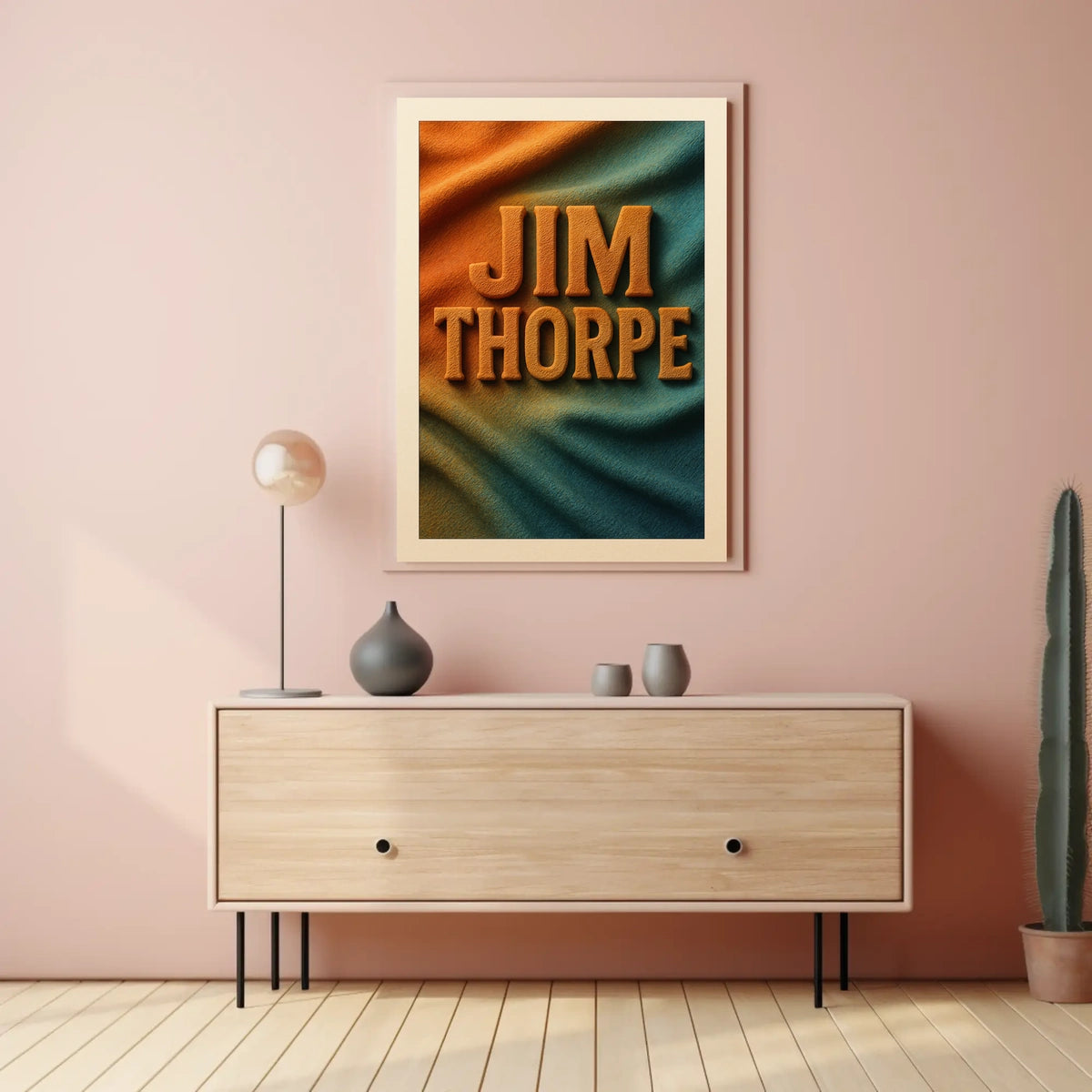 Jim Thorpe Tribute Poster
