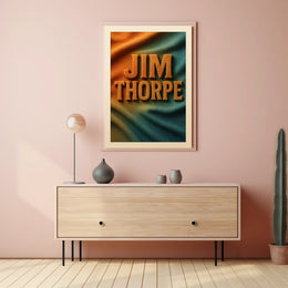 Jim Thorpe Tribute Poster