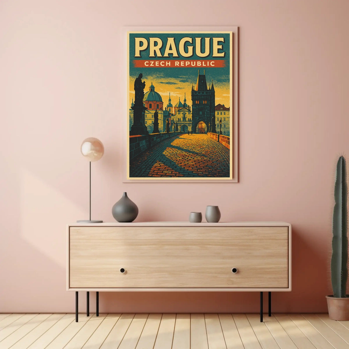 Prague A Timeless Cityscape Poster