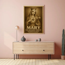 Mary The Blessed Virgin Poster