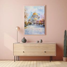Bulgaria Sofia Alexander Nevsky Cathedral Poster