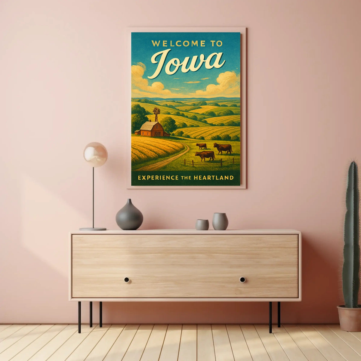Welcome to Iowa Poster