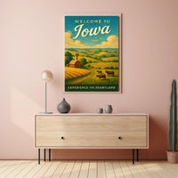 Welcome to Iowa Poster