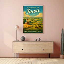 Welcome to Iowa Poster