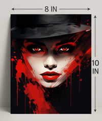 Enigmatic Elegance Poster