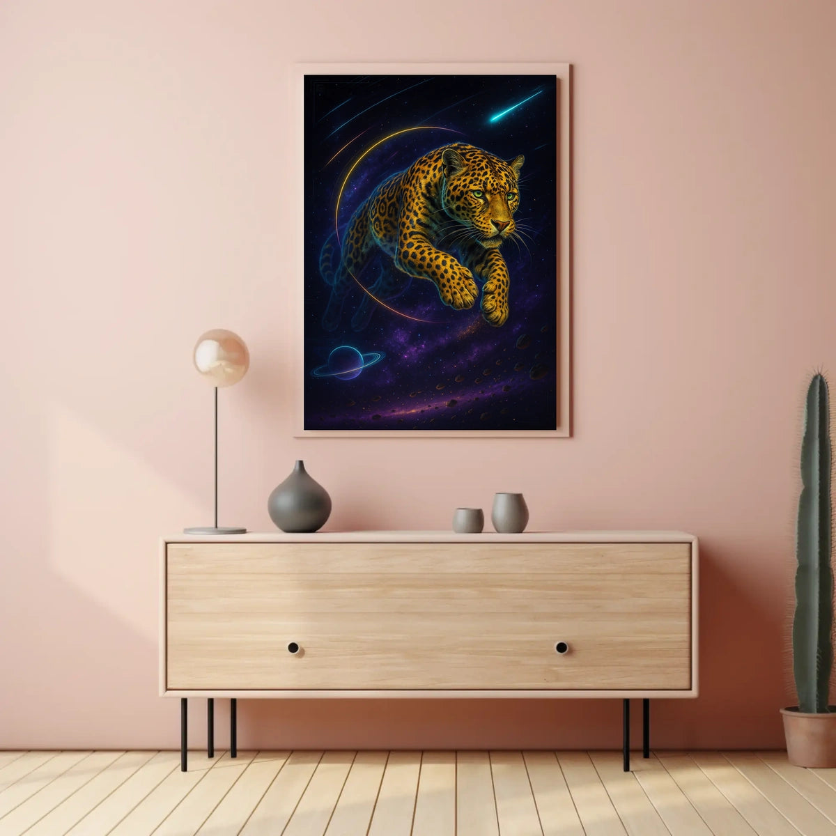 Cosmic Leap Poster