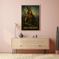 Jim Thorpe Legendary Figure Poster