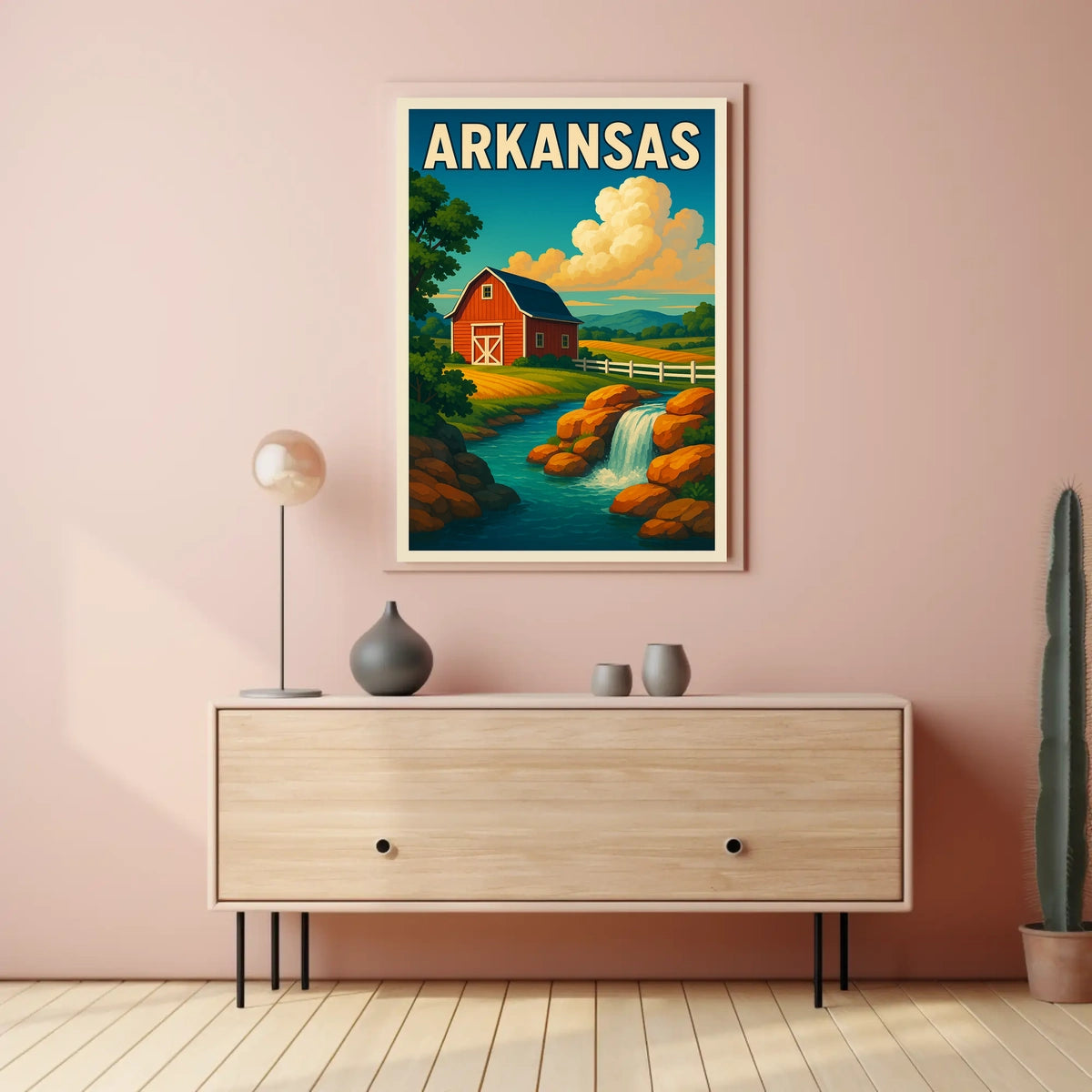 Scenic Arkansas Poster