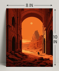 Journey Through The Arches Poster PosterGoat