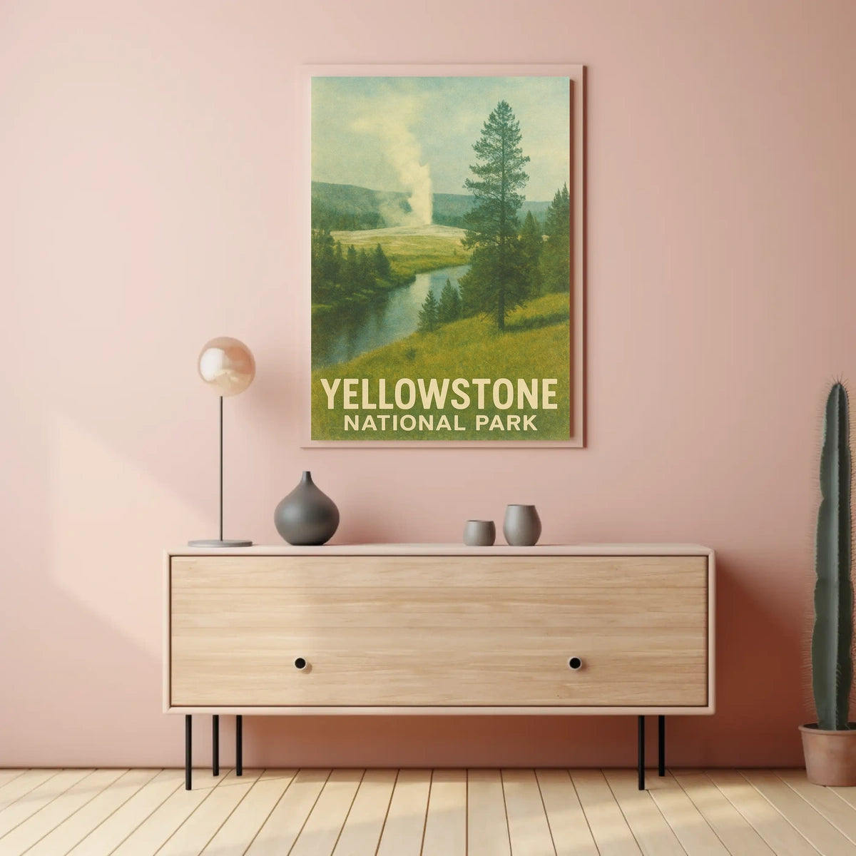 Yellowstone National Park Poster