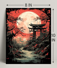 Moonlit Tranquility Poster PosterGoat