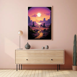 Journey Through The Painted Desert Poster