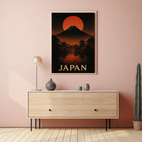 Japan Land of the Rising Sun Poster