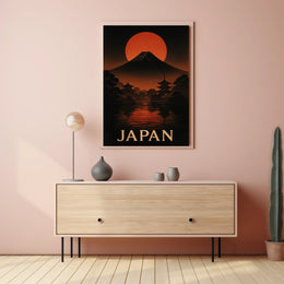 Japan Land of the Rising Sun Poster