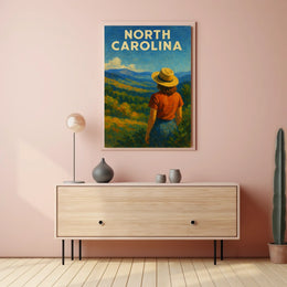 North Carolina Scenic Poster