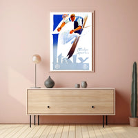 Winter Sports in Italy Poster