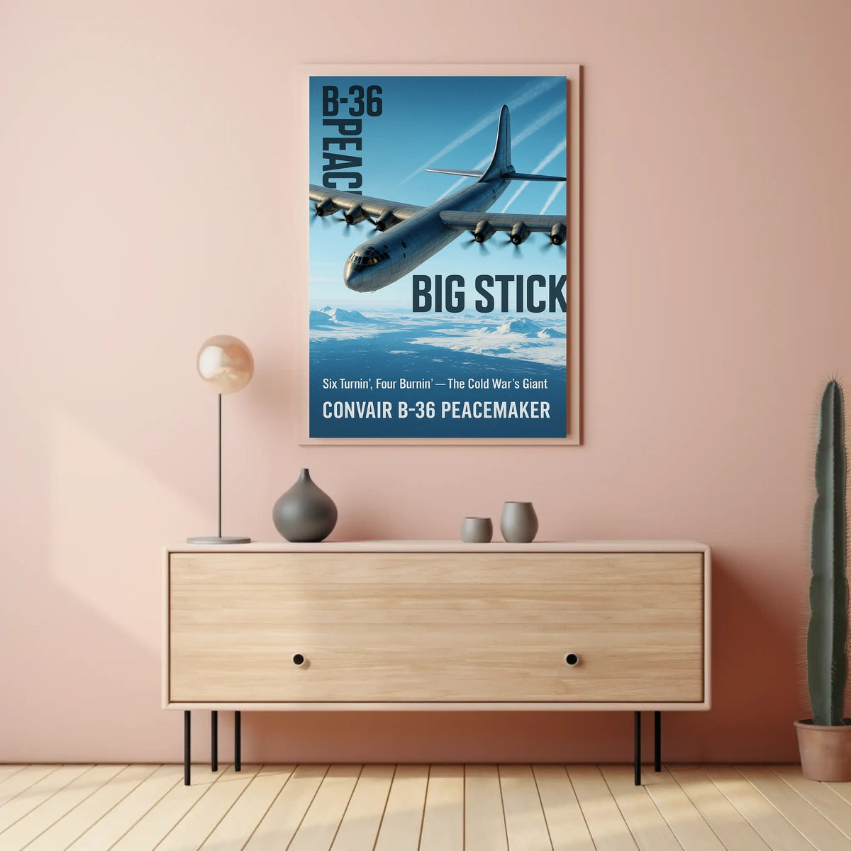 Convair B-36 Peacemaker Poster