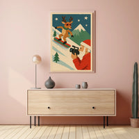 SantaS Winter Adventure Poster