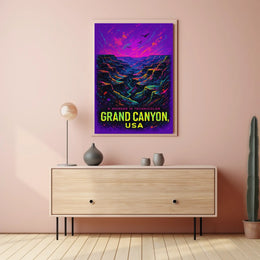 Grand Canyon A Wonder in Technicolor Poster