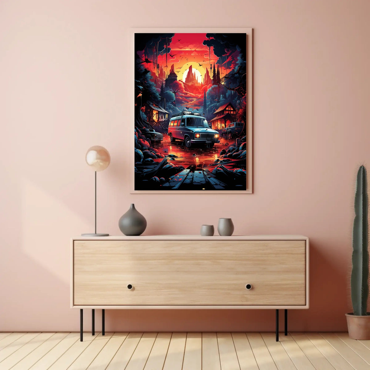 Sunset Adventure Poster